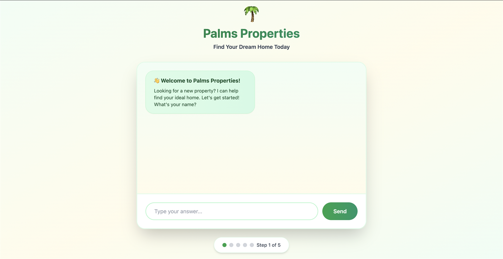 Palms Qualification Bot