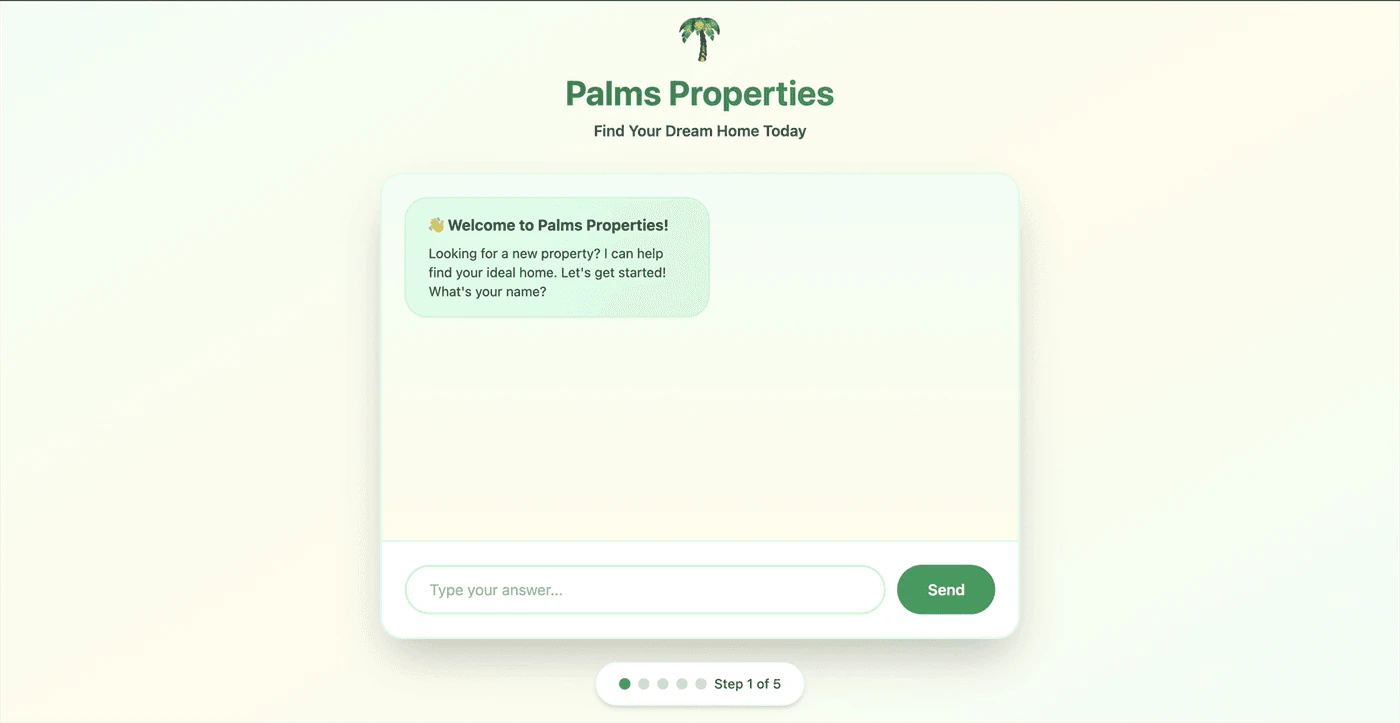 Palms Qualification Bot