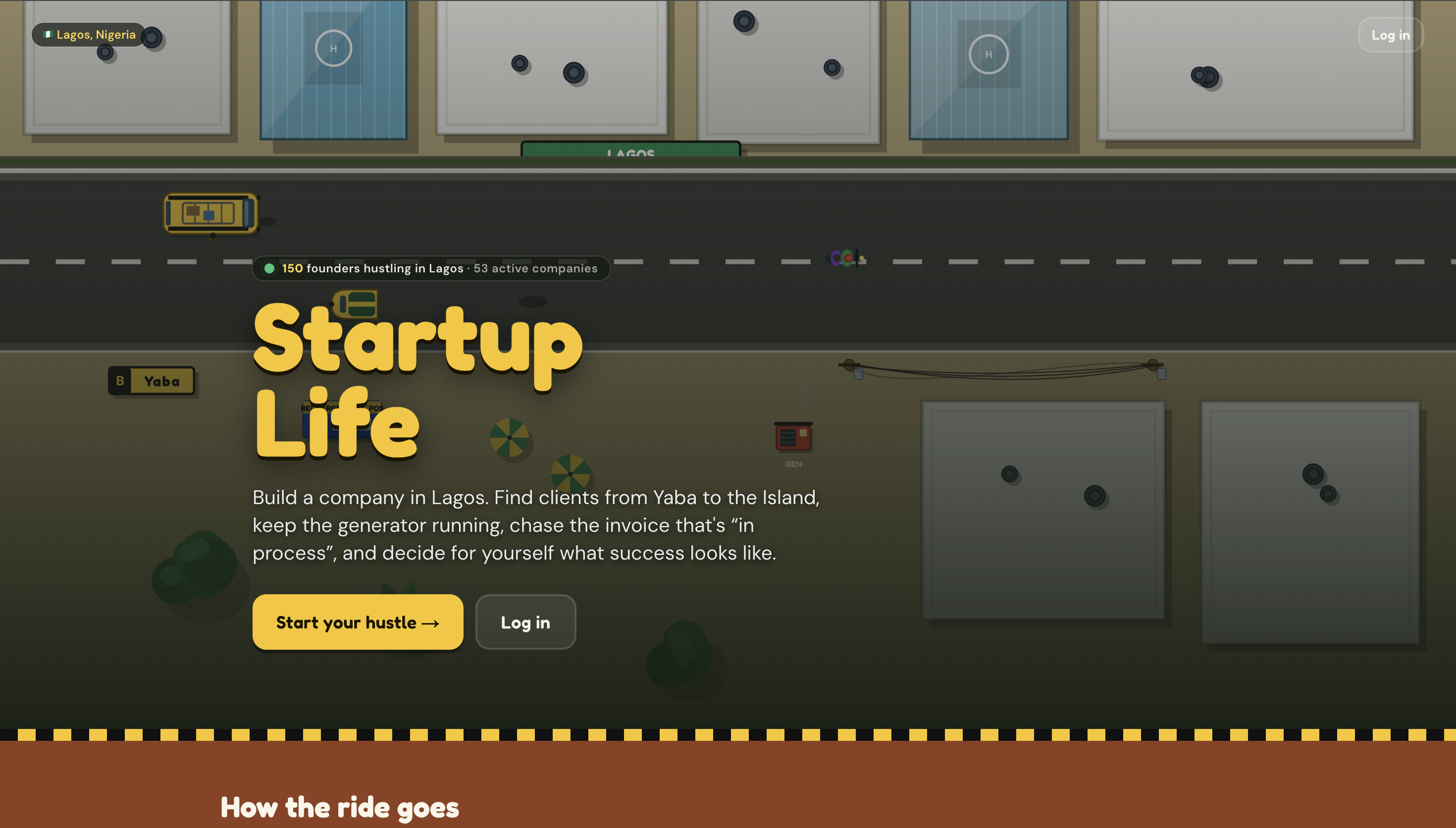 Startup Life — a startup simulation game set in Lagos